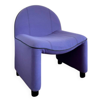 Vintage wool armchair from the 80s