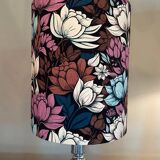 Lampshade like new with an eye-catching floral pattern.