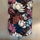 Lampshade like new with an eye-catching floral pattern.
