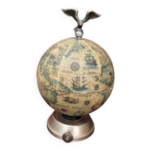 Globe terrestre vintage - bouteille