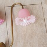 Pair of swan collar wall light