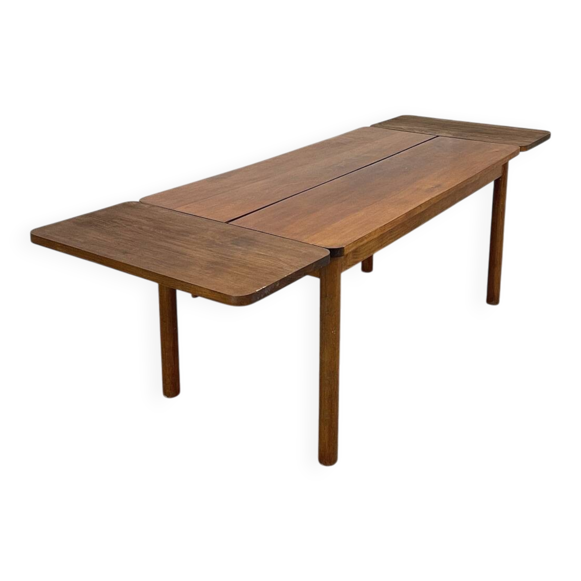 1950s Modernist Extendable Wooden Table