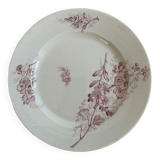 Terre de fer dessert plate
