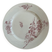 Terre de fer dessert plate