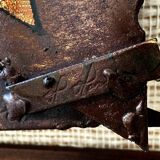 Sculpture murale en métal brutaliste de Henrik Horst des années 1970