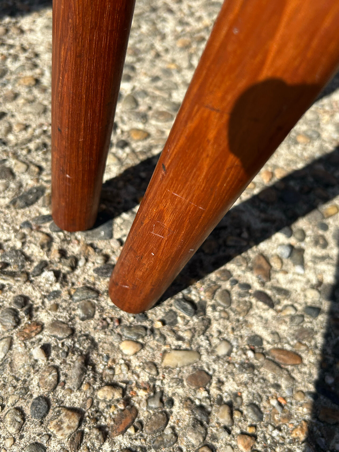 Lot of 6 teak chairs by Niels Otto Møller model 71.