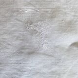 Set of 10 antique hand-embroidered "DM" napkins - Linen threads - 72x86 cm