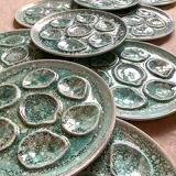 Niderviller oyster plates x12