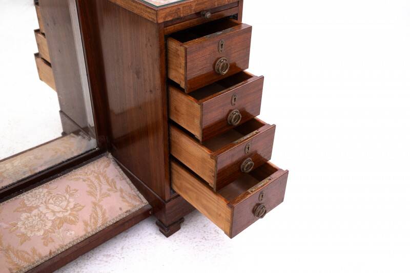 Antique dressing table from the 1920s, Poland.