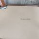 Travailleuse à roulettes table d'appoint pieds compas vintage made in Germany