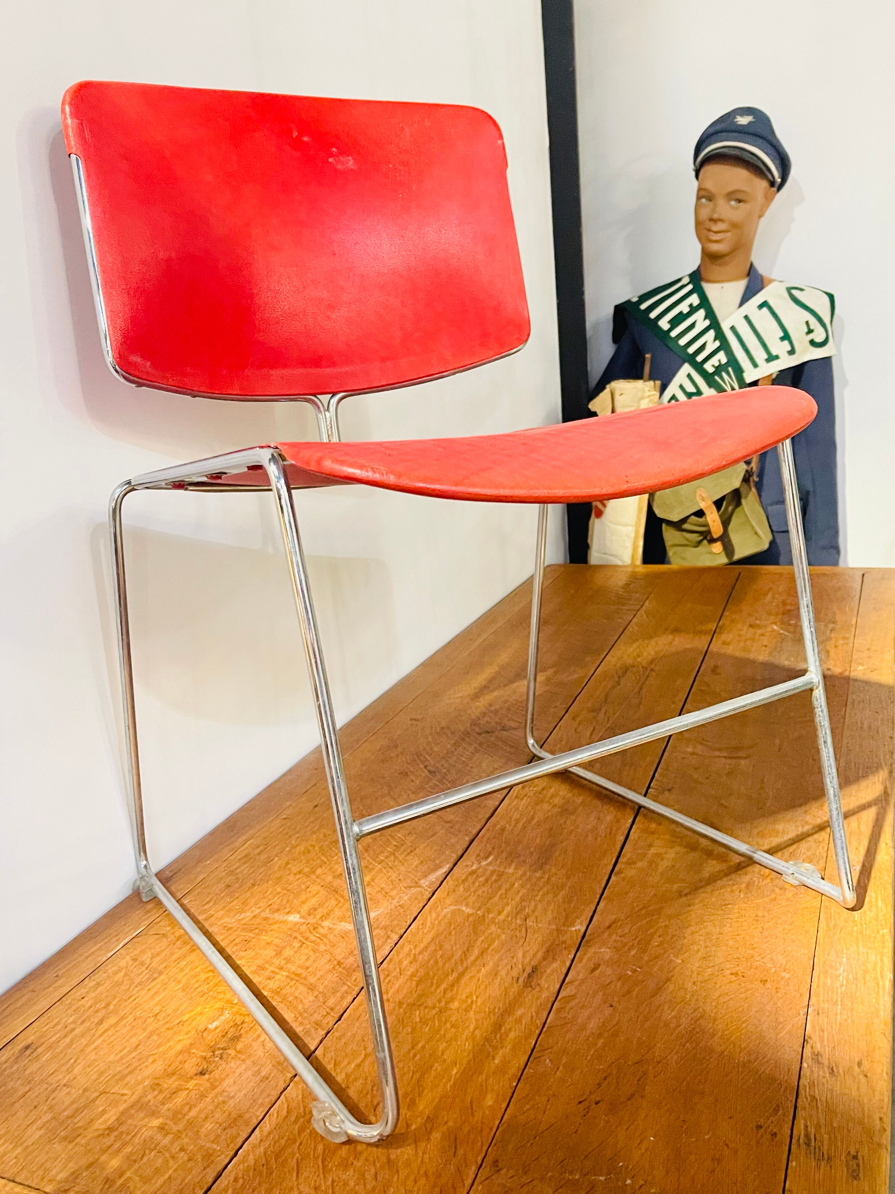 Series 6 designer office chairs Steelcase X Max Stacker 1970'