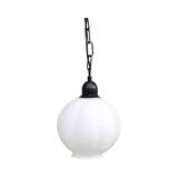 Pendant lamp in a rustic style, Aneta Polska, 1980s.