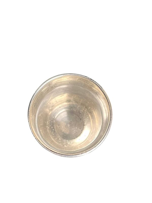 Gobelet à vodka argent russe Moscou décor ciselé XIXème