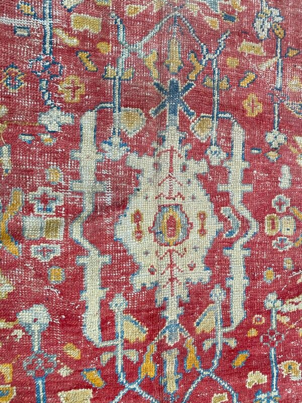 Turkish Smyrne Oushak carpet 236x466 cm