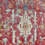 Tapis ancien Smyrne turc 236x466 cm