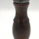 Vintage pepper mill in wood and silver, fisher silversmith 1937, italy