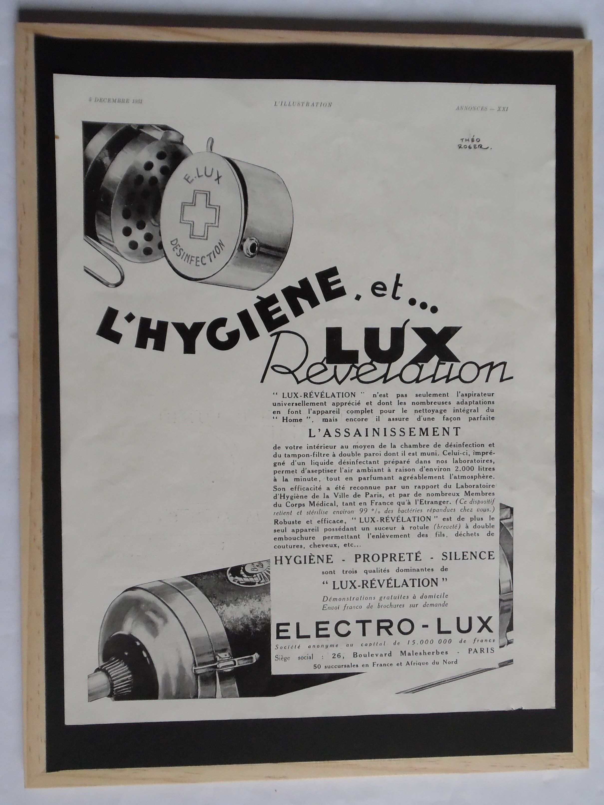 Advertising "Electrolux" 1930s