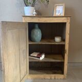Vintage jam jar from the 50s in raw wood