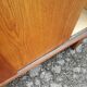 Scandinavian wardrobe 1960 with sliding doors - 160x185