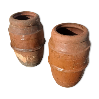 Two jars 'montelupo'