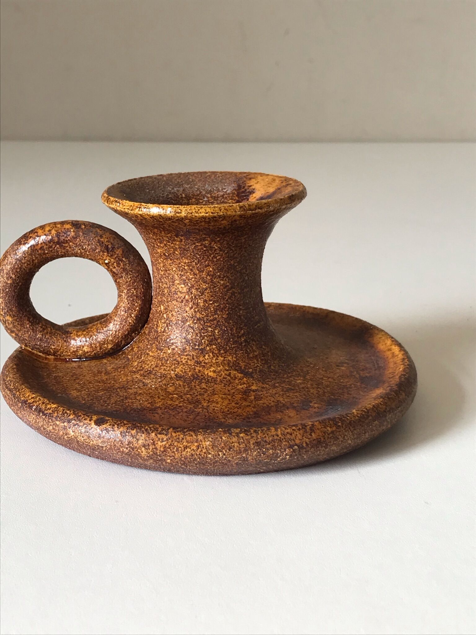 Ceramic candle holder accolay vintage design 60 years