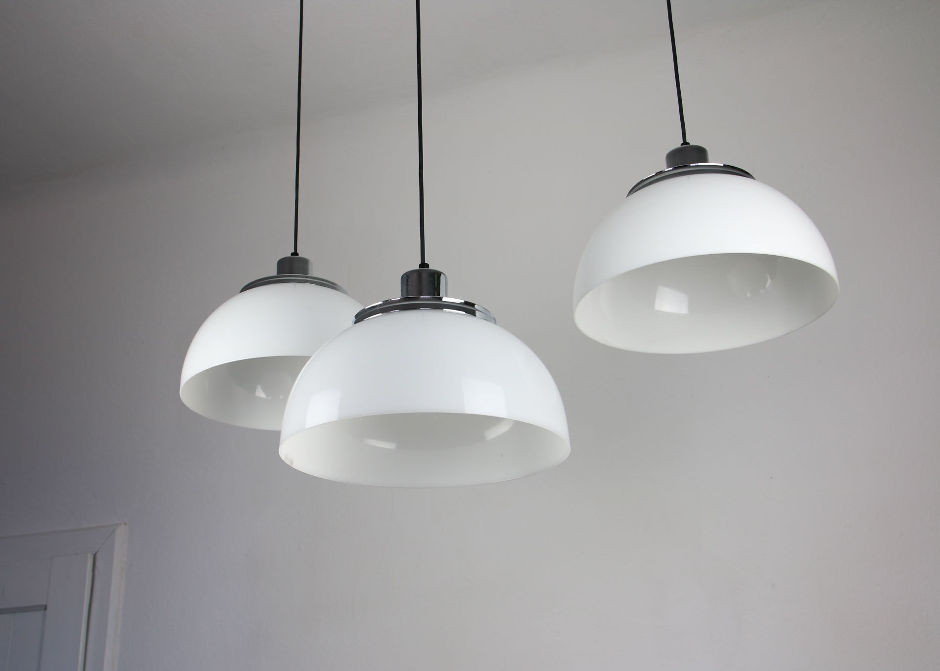Faro Pendant Lamp by Luigi Massoni from Guzzini & Meblo, 1960s, Set of 3