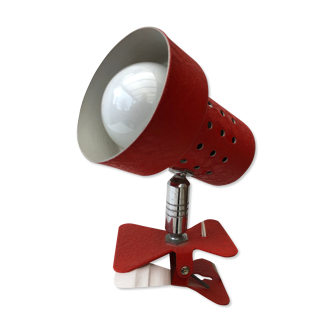 Red-clip lamp