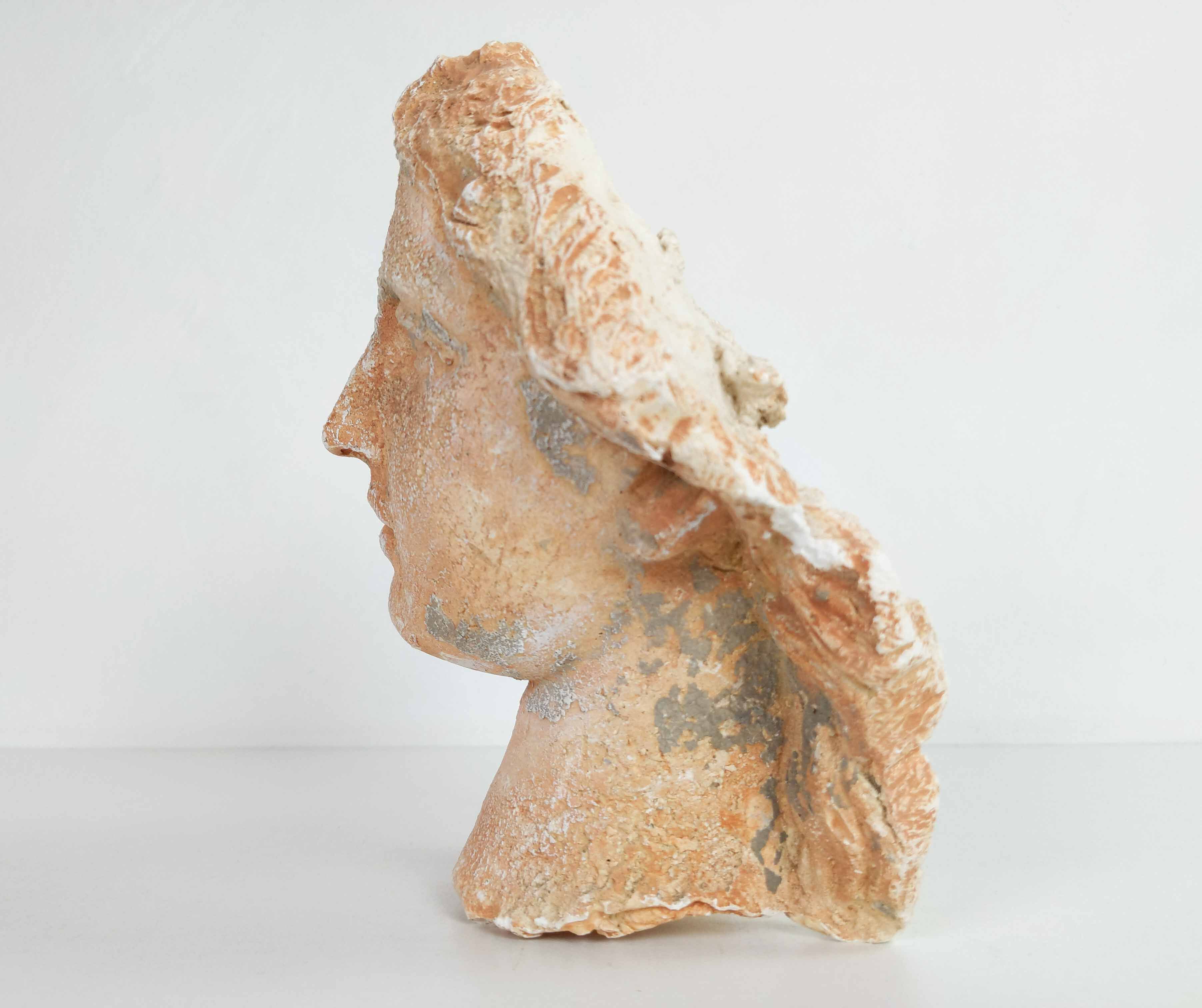 Head of Aphrodite In Platre