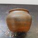 Old Vase SOULAINES DHUYS.  Signed ROYER.  Vase in Enamelled Sandstone.  Color Brown Beige Diameter at
