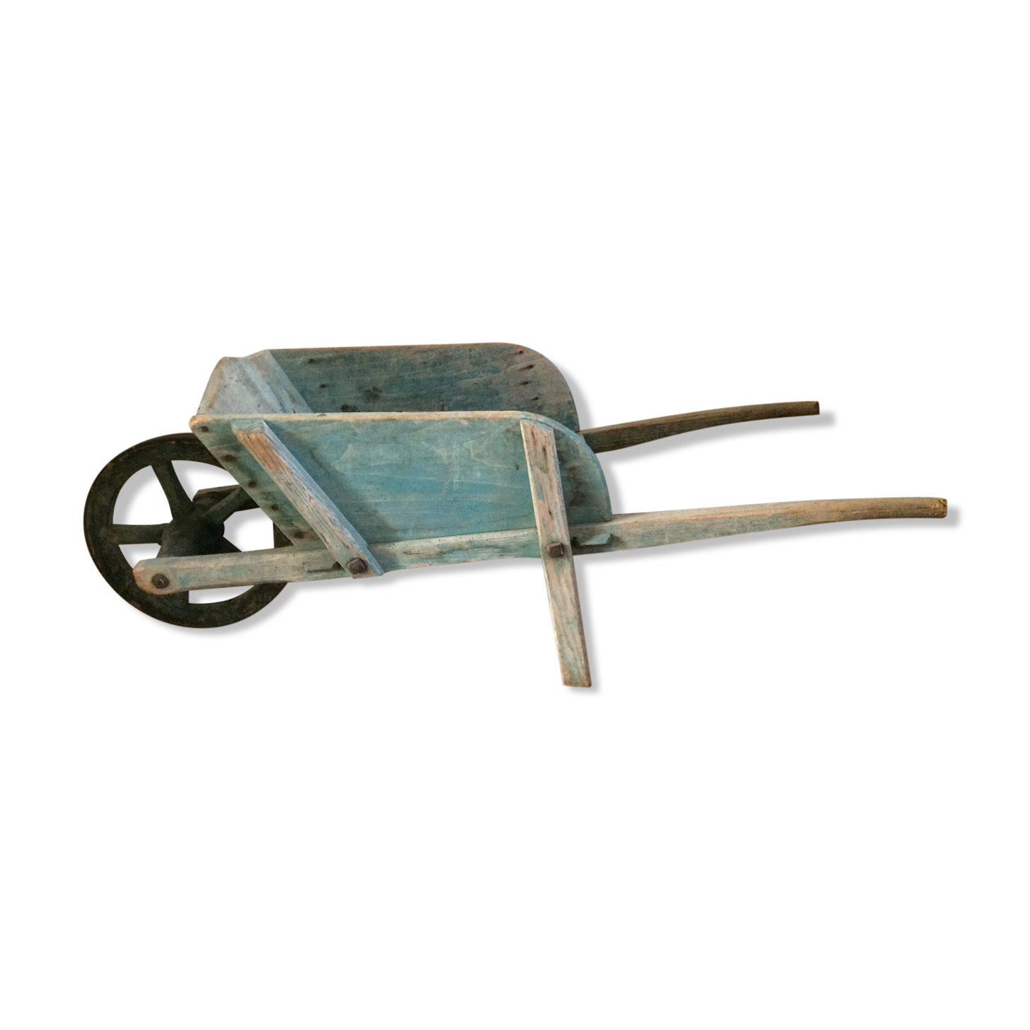 Wheelbarrow child