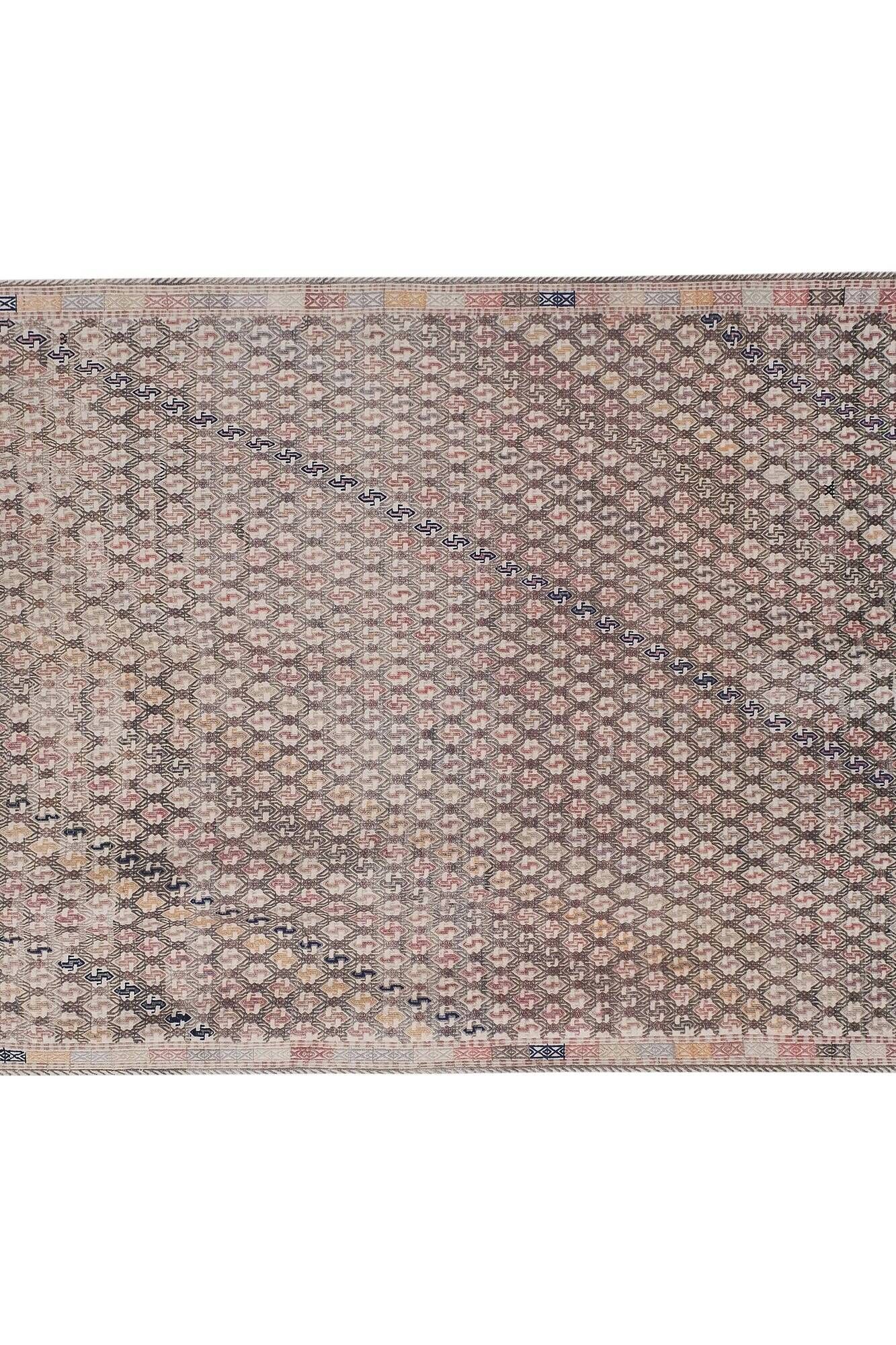 Vintage Turkish kilim, handwoven, 180x255 cm.