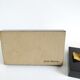 Pair of vintage Art Deco style bookends in marble and gold-plated metal