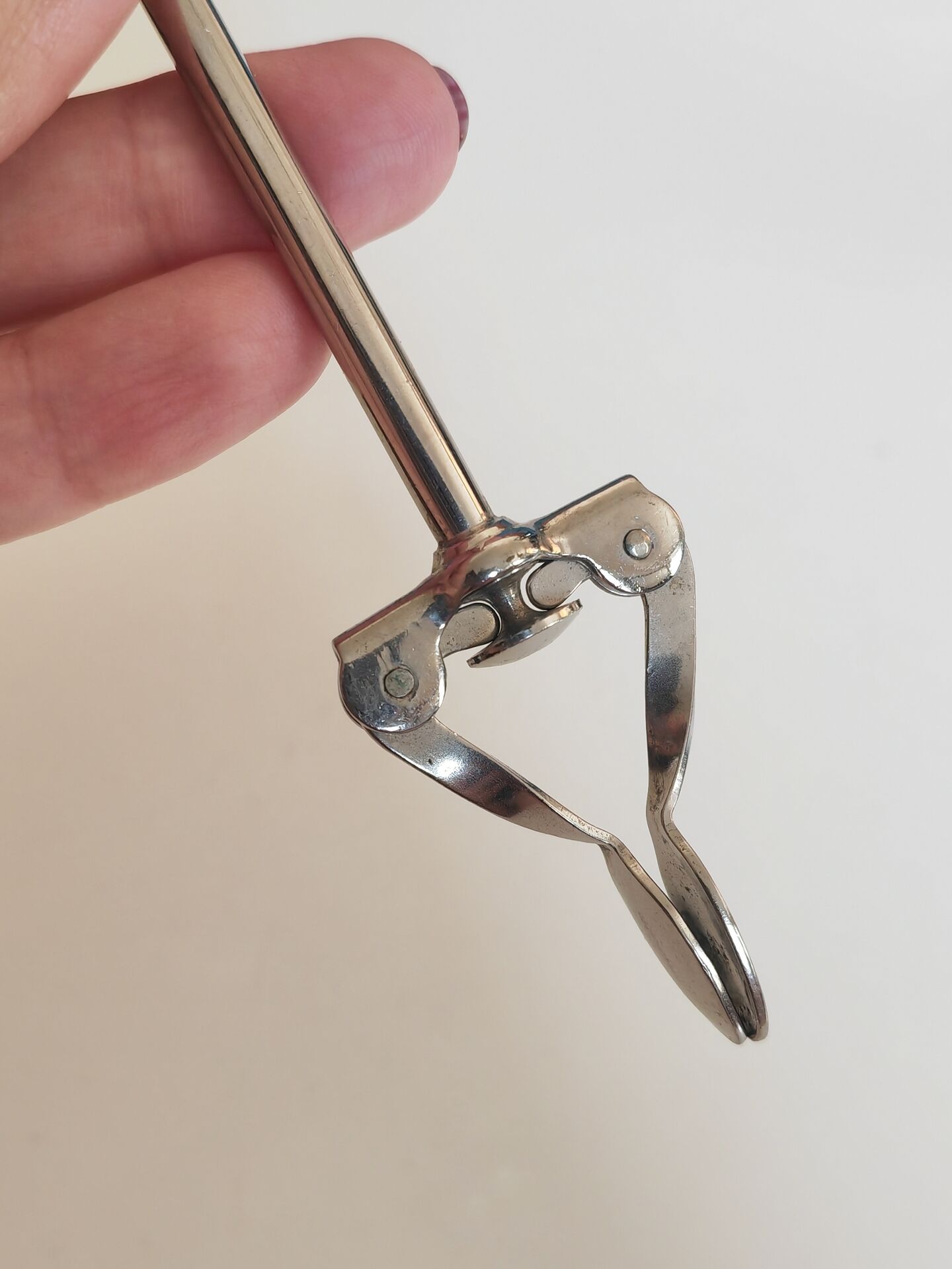 Sugar tongs or ice cubes