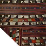 Handcrafted Vintage Rug 116x 382 cm