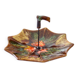 Large old ceramic umbrella tray