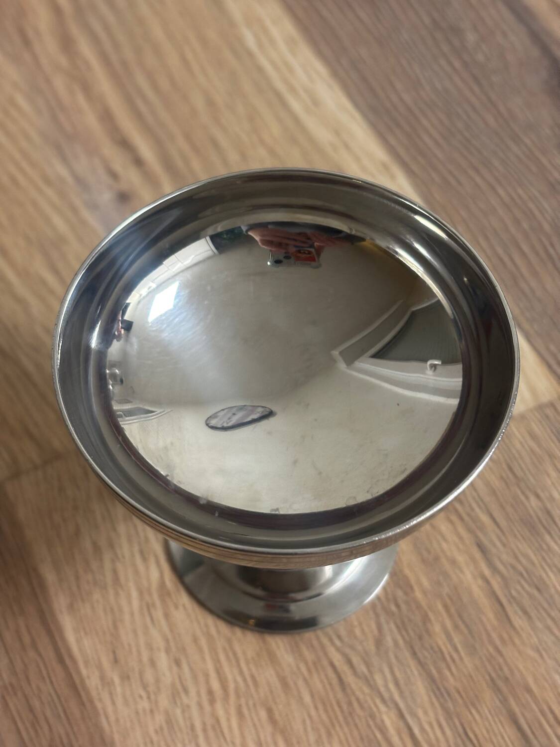 Vintage set of 6 beautifully crafted stainless steel bowls by Letang Remy.