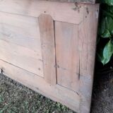 Woodwork 89x172cm painted 3 panels, 19th