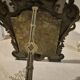 ANTIQUE PSYCHE TABLE MIRROR BRONZE BEVELLED MERCURY MIRROR 19TH CENTURY
