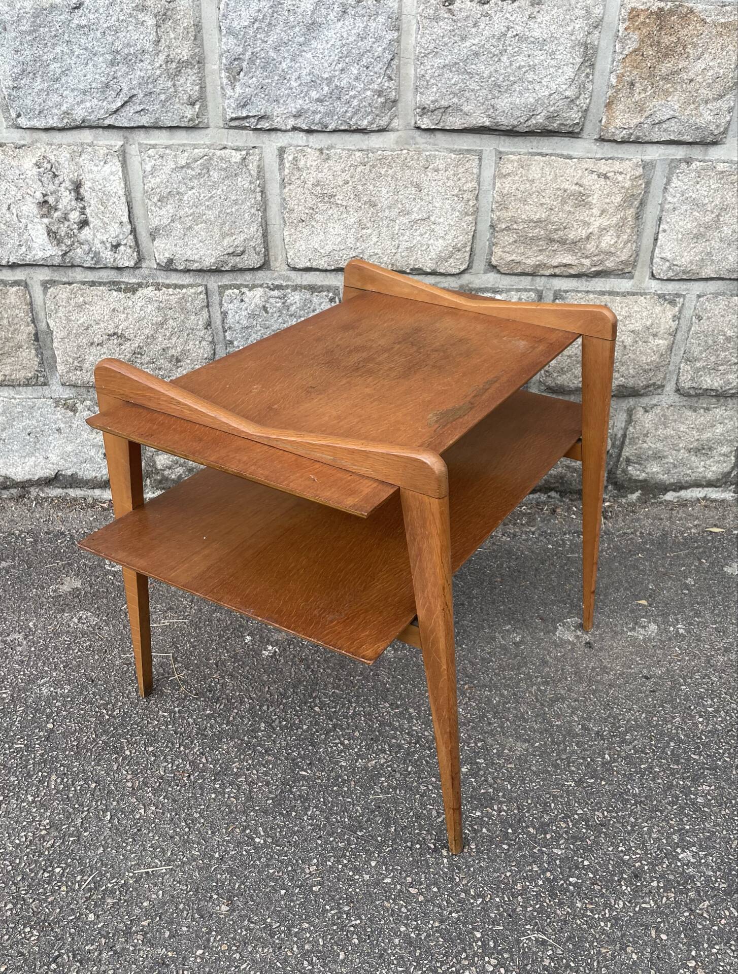 Danish style side table