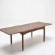 Vintage Scandinavian extendable teak table, 1960s