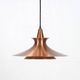 Mid-century pendant lamp / copper / aluminium / Danish modern design / 1960s / 1970s