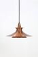 Mid-century pendant lamp / copper / aluminium / Danish modern design / 1960s / 1970s