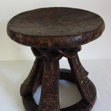 Vintage African tribal stool