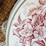 Set of 14 deep flat and dessert plates with defect FT Jasmins Badonviller