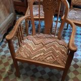 Ensemble fauteuils et chaises art déco
