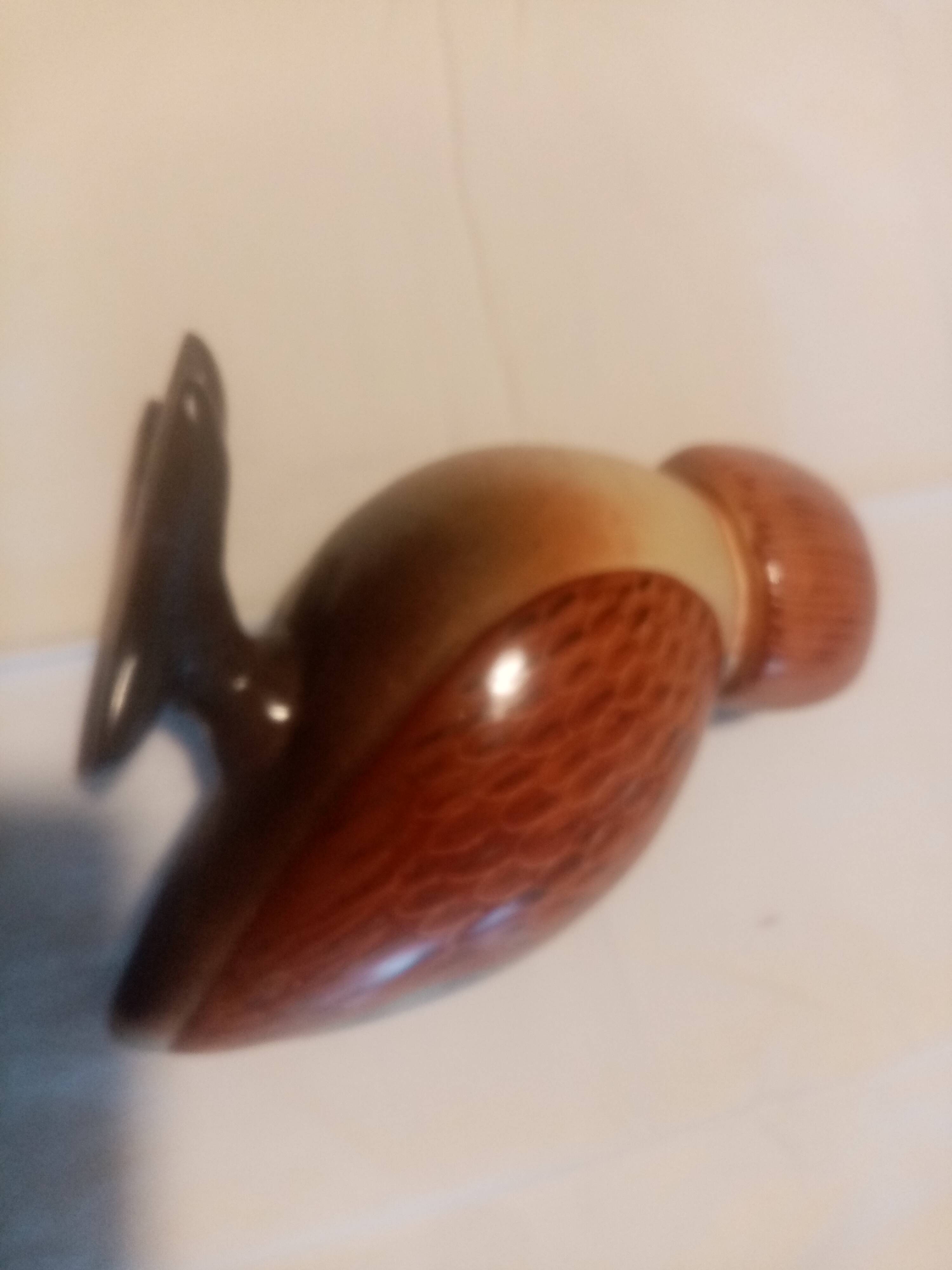 Beautiful ceramic owl from the 70s signed noelle