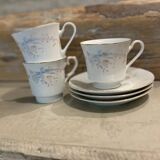 3 antique / vintage cups and saucers