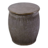 Vintage "Dolly Tub" Rival Side Table - Polished stone top - Circa 1930