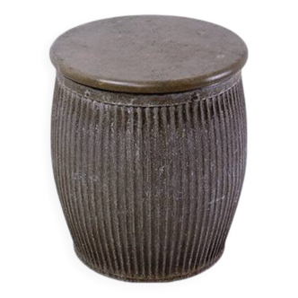 Vintage "Dolly Tub" Rival Side Table - Polished stone top - Circa 1930