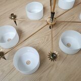 Chandelier 1950 modernist design arlus lunel